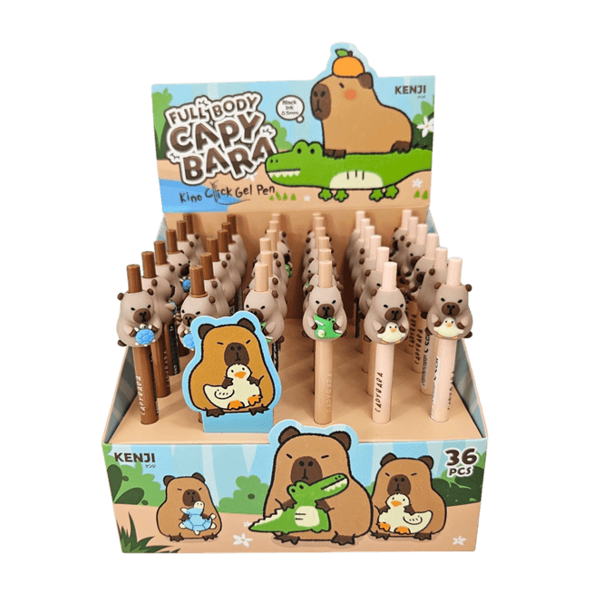 Hovedbilde Kino Full Body Capybara Click Gel Pen