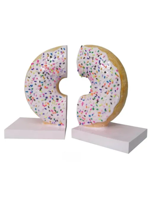 Hovedbilde Set of Doughnut Bookends