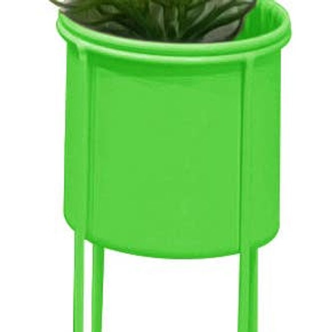 Hovedbilde Plant Holder - Green - 11x11x19cm