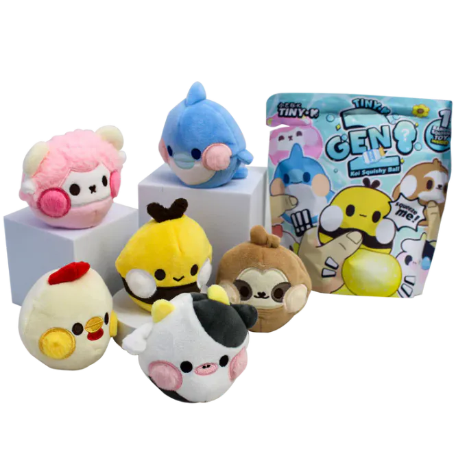 Hovedbilde Koi Squishy Ball – Tiny-K Gen 2 Blind Bag