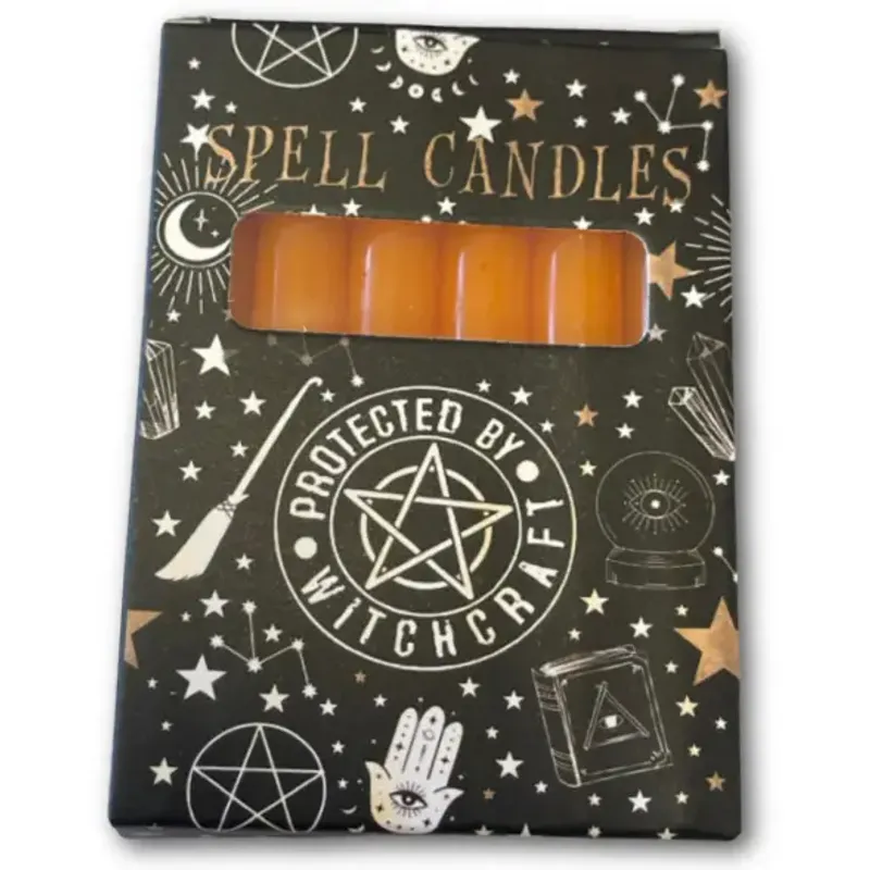 Spell Candles Orange