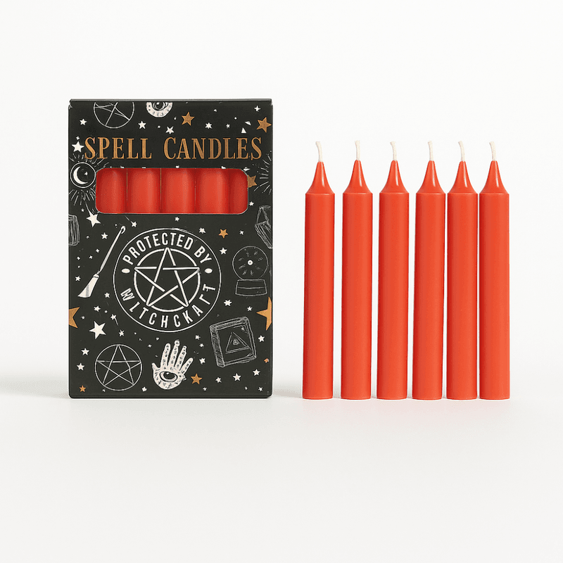 Spell Candles Red
