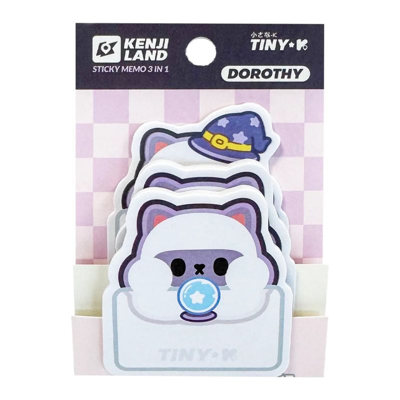 Yatomi 3-in-1 Sticky Memo Tiny-k Dorothy