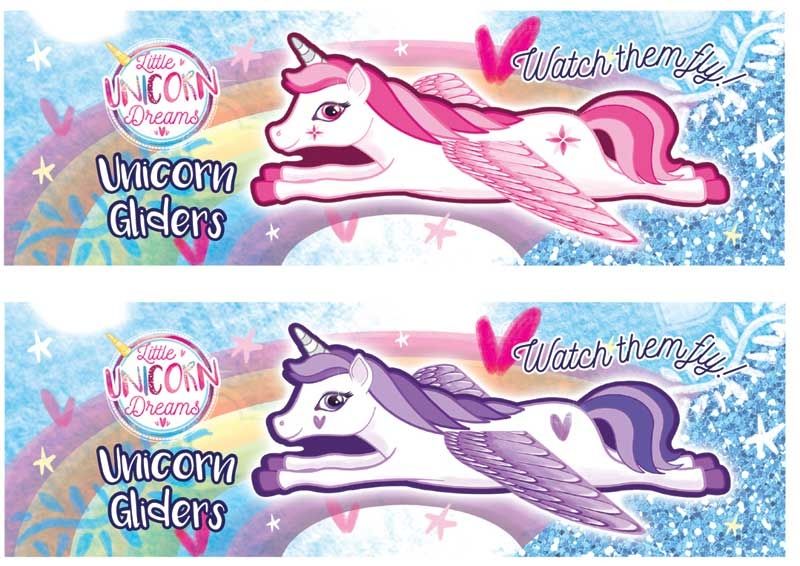 Gliders Unicorn 18cm