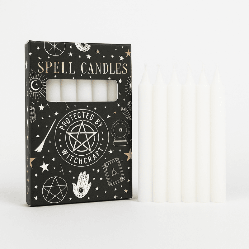 Spell Candles White