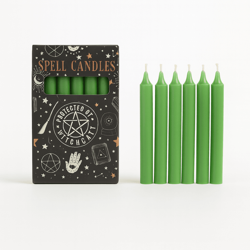 Spell Candles Green